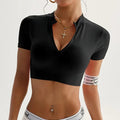 Women's Sleeveless Workout Crop Top