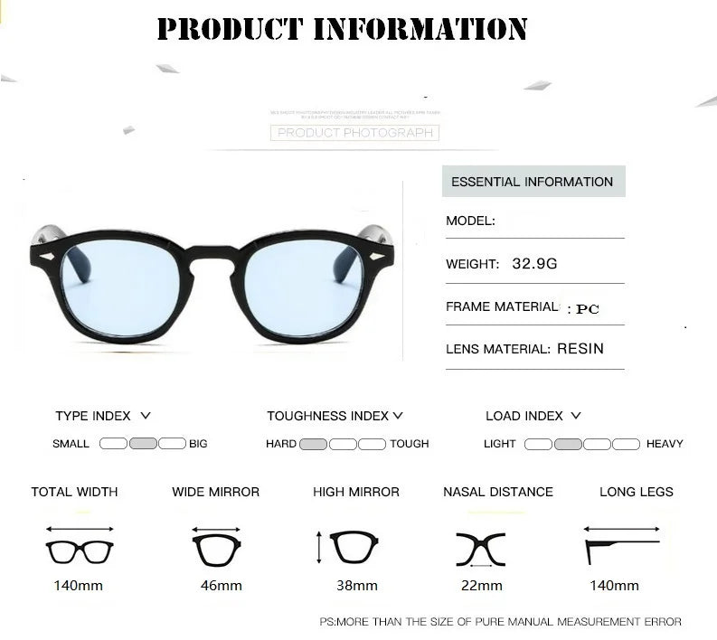 Vintage Rectangle Sunglasses