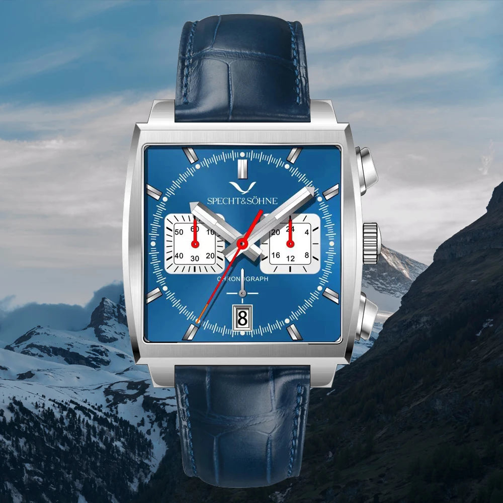 Men's Chronograph-Style Sport Quartz Watch