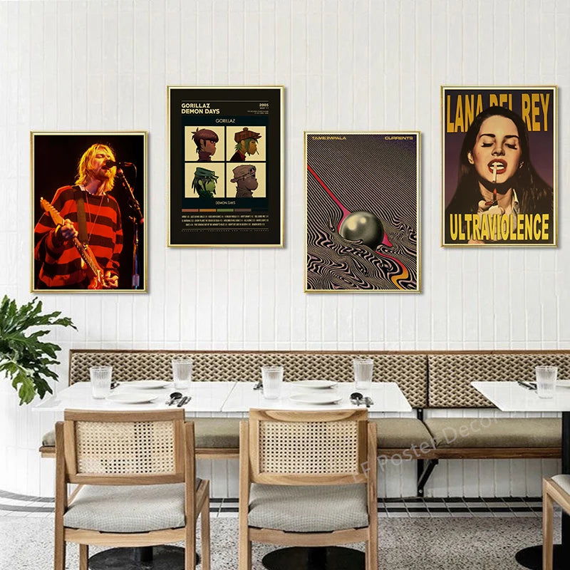 Mitski/Lizzy Grant/TV Girl/Tame Impala Poster Music Album Aesthetics Art