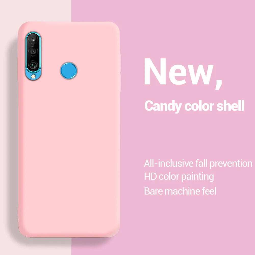 Liquid Silicone Case for Huawei P & Y Series