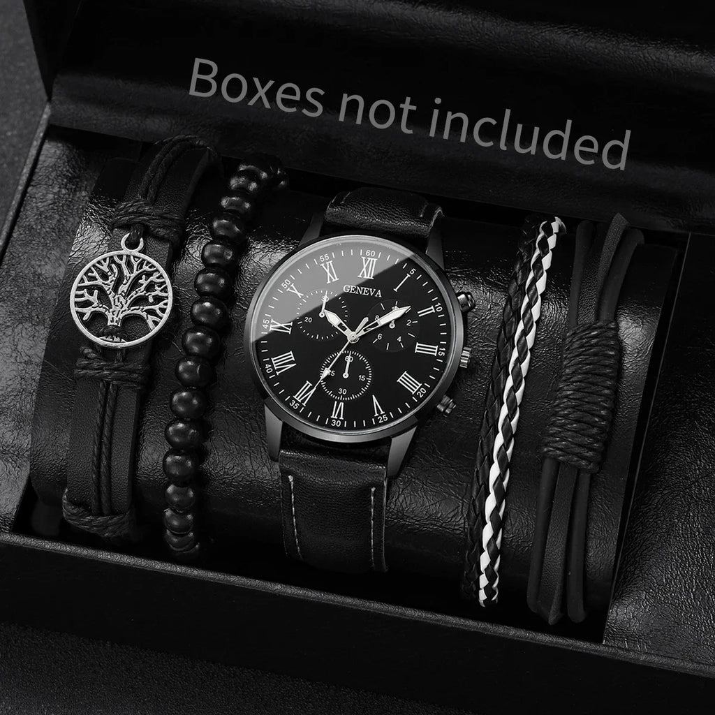 2026Men's versatile fashion watch, hot selling in foreign trade, business two eye watch
