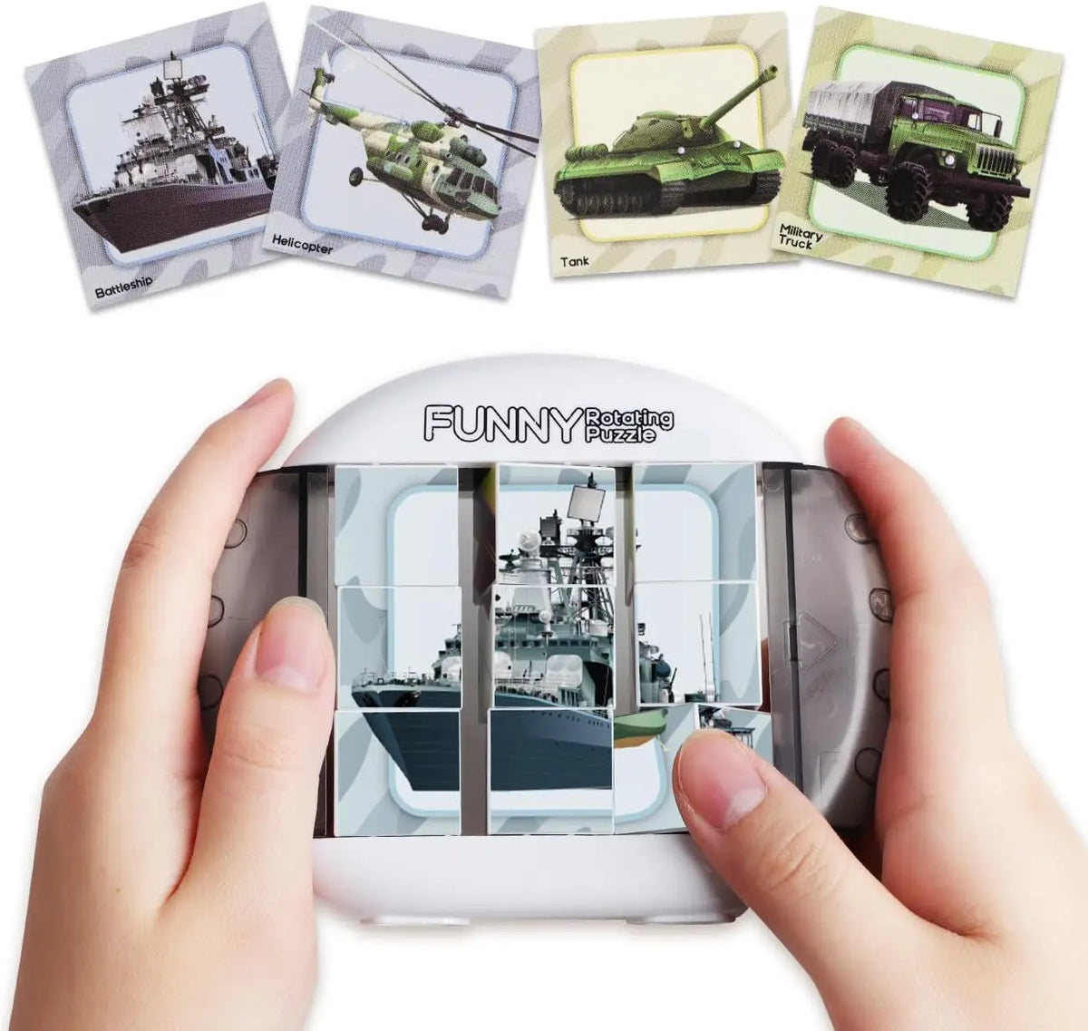 4IN1 Rotating Puzzle For Kids Fidget Toys 3 4 5 6 7 8 Year Old 4 Puzzles