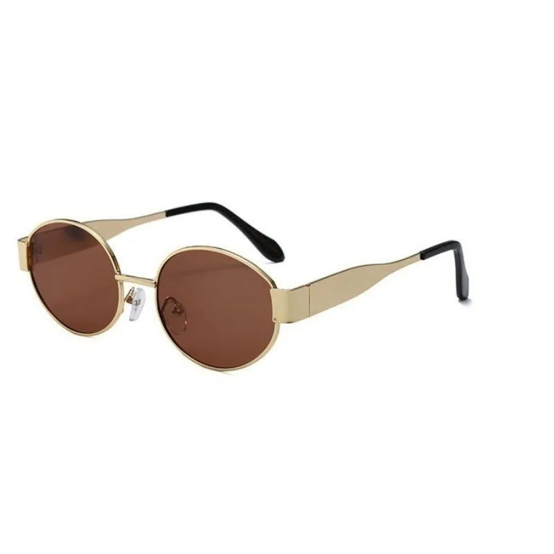 Retro Oval Sunglasses