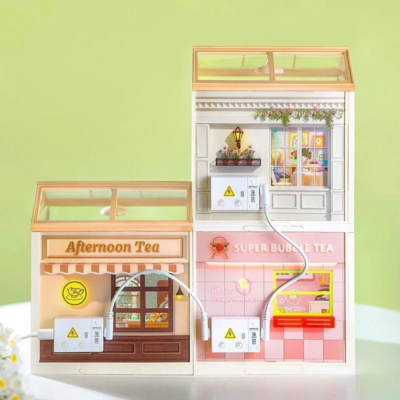 Rolife DIY Miniature Dollhouse Kit With Accessories Model Supply Store