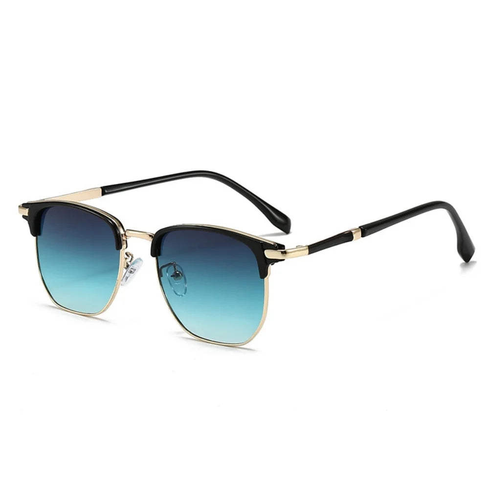 Vintage Half-Frame Sunglasses