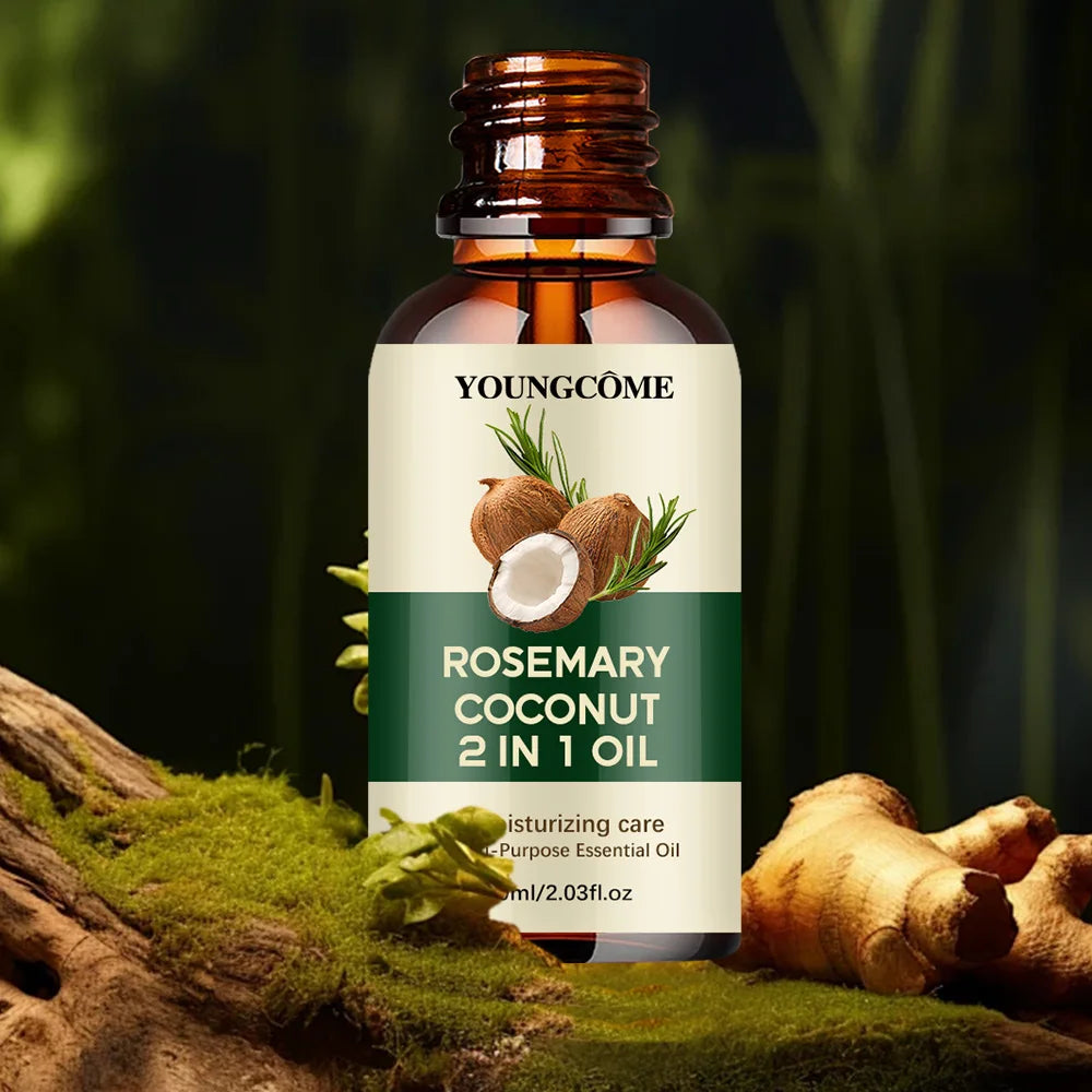 Rosemary Oil Hair Essential Coconut Oil Improve Hair Loss And Nourishes