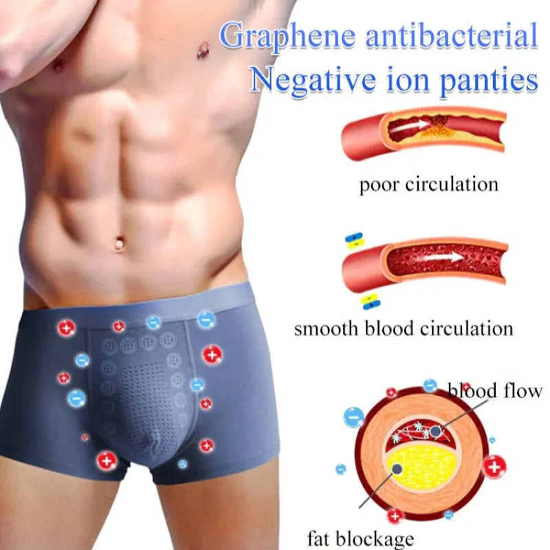 Men's Seamless Breathable Boxer Briefs