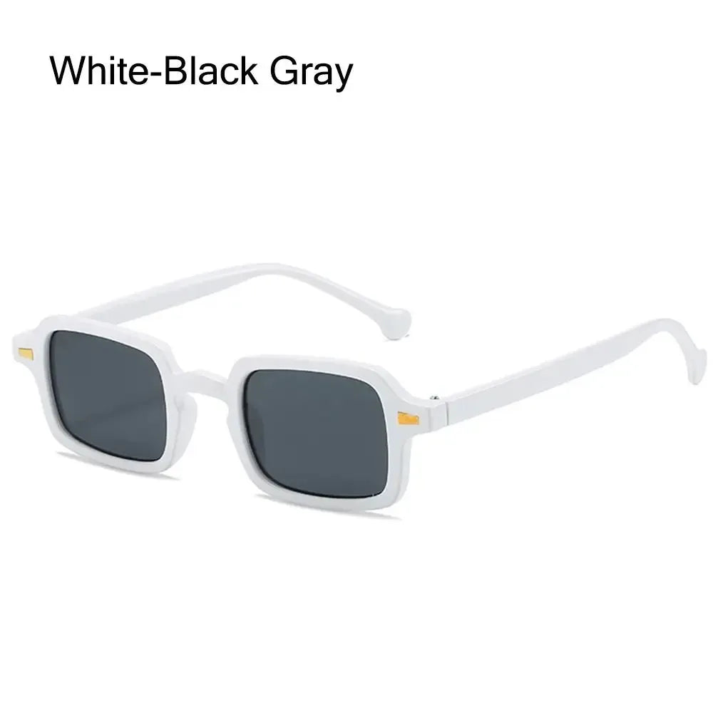 Rivet Rectangle Sunglasses