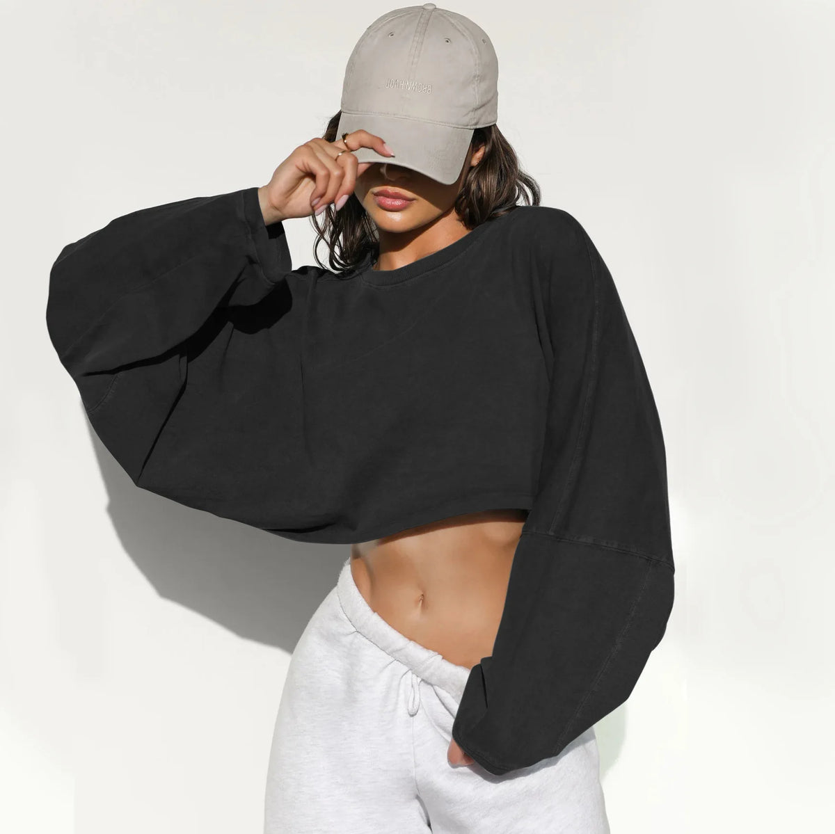 Women's Sleeveless Workout Crop Top