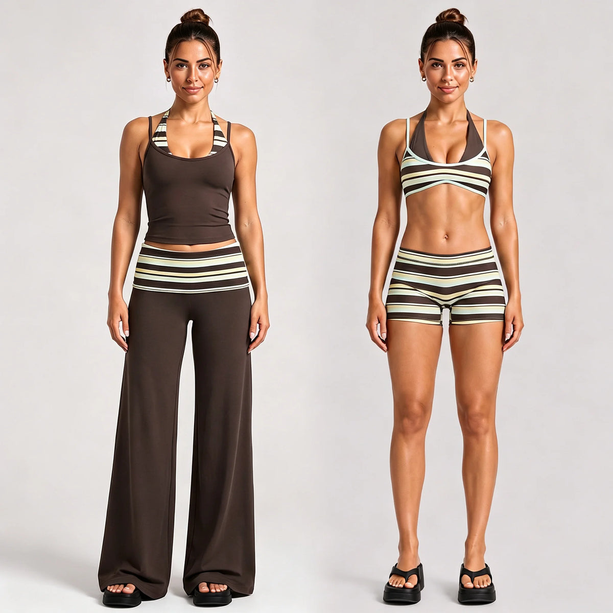 Women's Sleeveless Workout Crop Top
