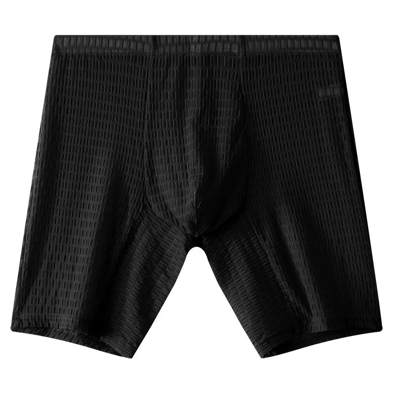 Men's Waffle Mesh Extended Boxer Briefs