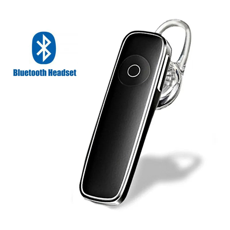 M165 Mini Bluetooth Headset Stereo Hands-Free Ear-Hook Wireless
