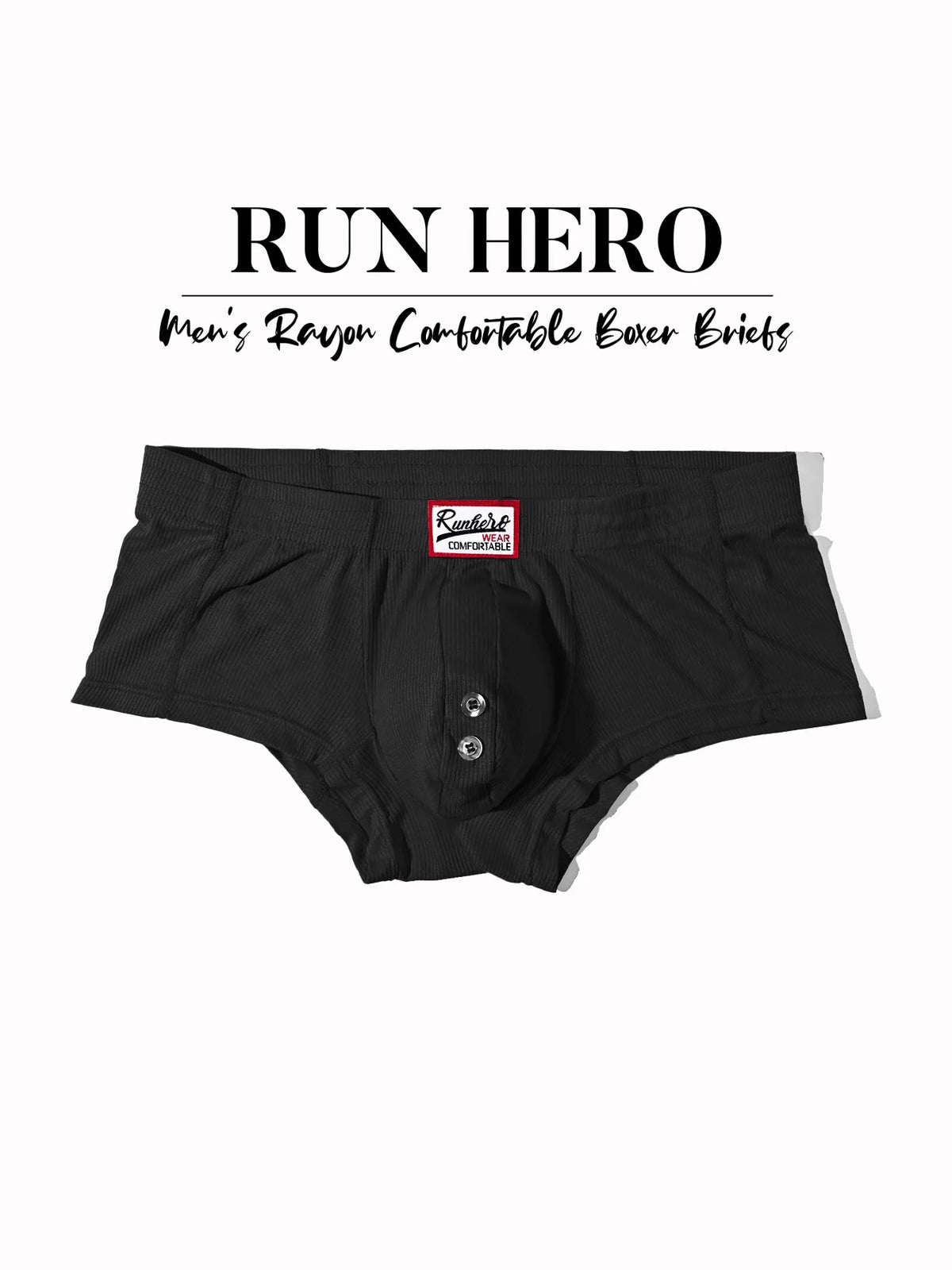 Low-Rise Button Boxer Briefs