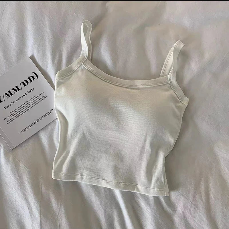 Women's Sleeveless Crop Top