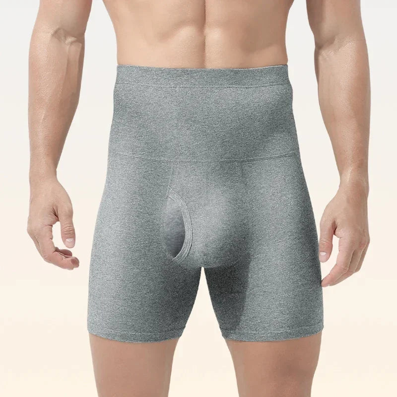 Men's underwear: High-waisted, belt-cinching, fat-adding, anti-chafing, waist-protecting, warm, fleece, thickened, sports briefs
