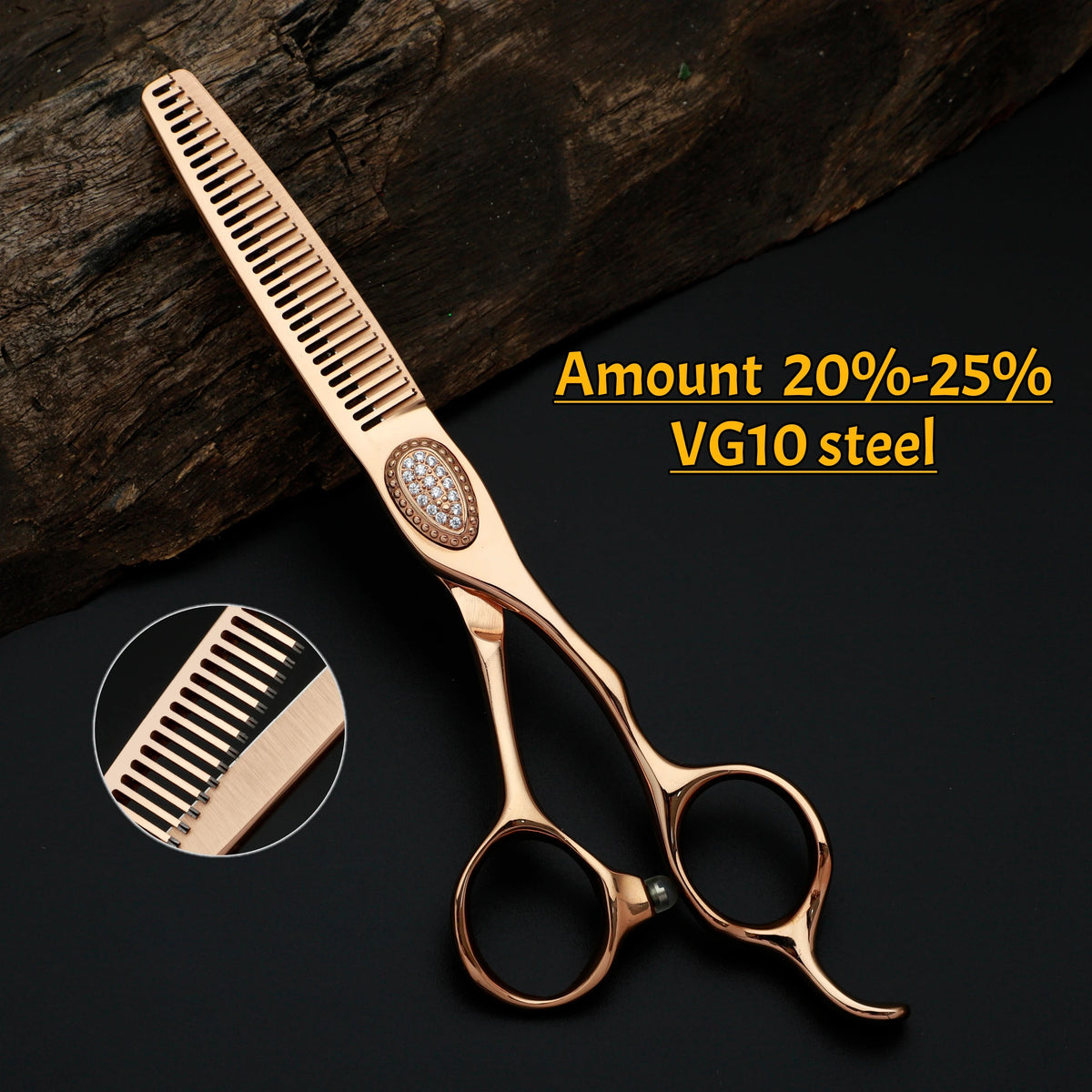 6-6.5-6.8 inch Professional Hair Cutting Scissors，Japanese 440c Steel Hair Cutting Machine，Salon High Quality Barber Accessories