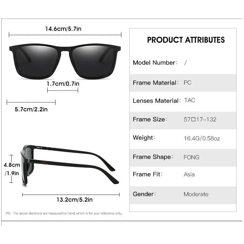 Modern Square Sunglasses