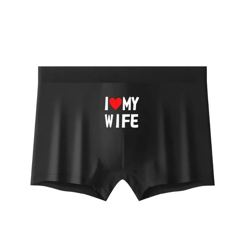 Men's 'I Love My Wife' Boxer Shorts