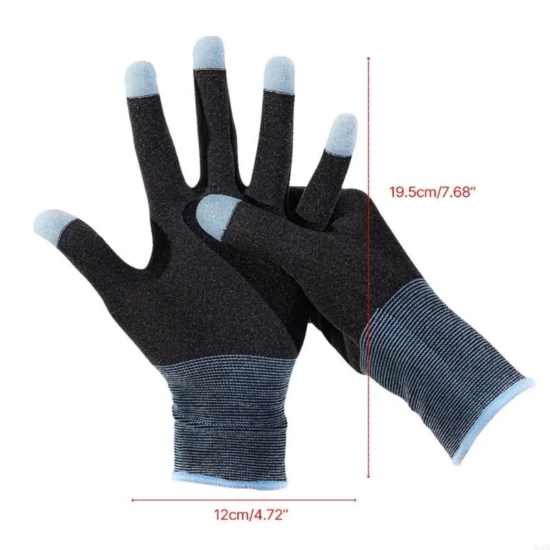 Game Playing Glove Highly Sensitive Gaming Finger Sleeves Anti-Sweat
