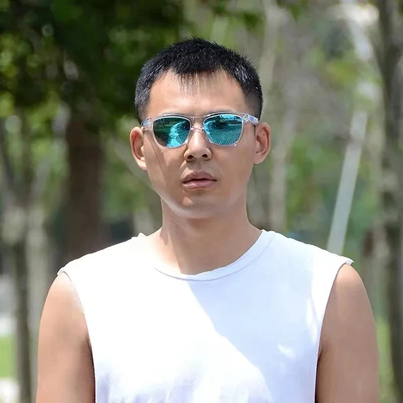 Men's Sport Square Sunglasses