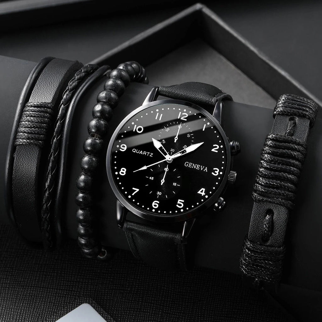 2026Men's versatile fashion watch, hot selling in foreign trade, business two eye watch