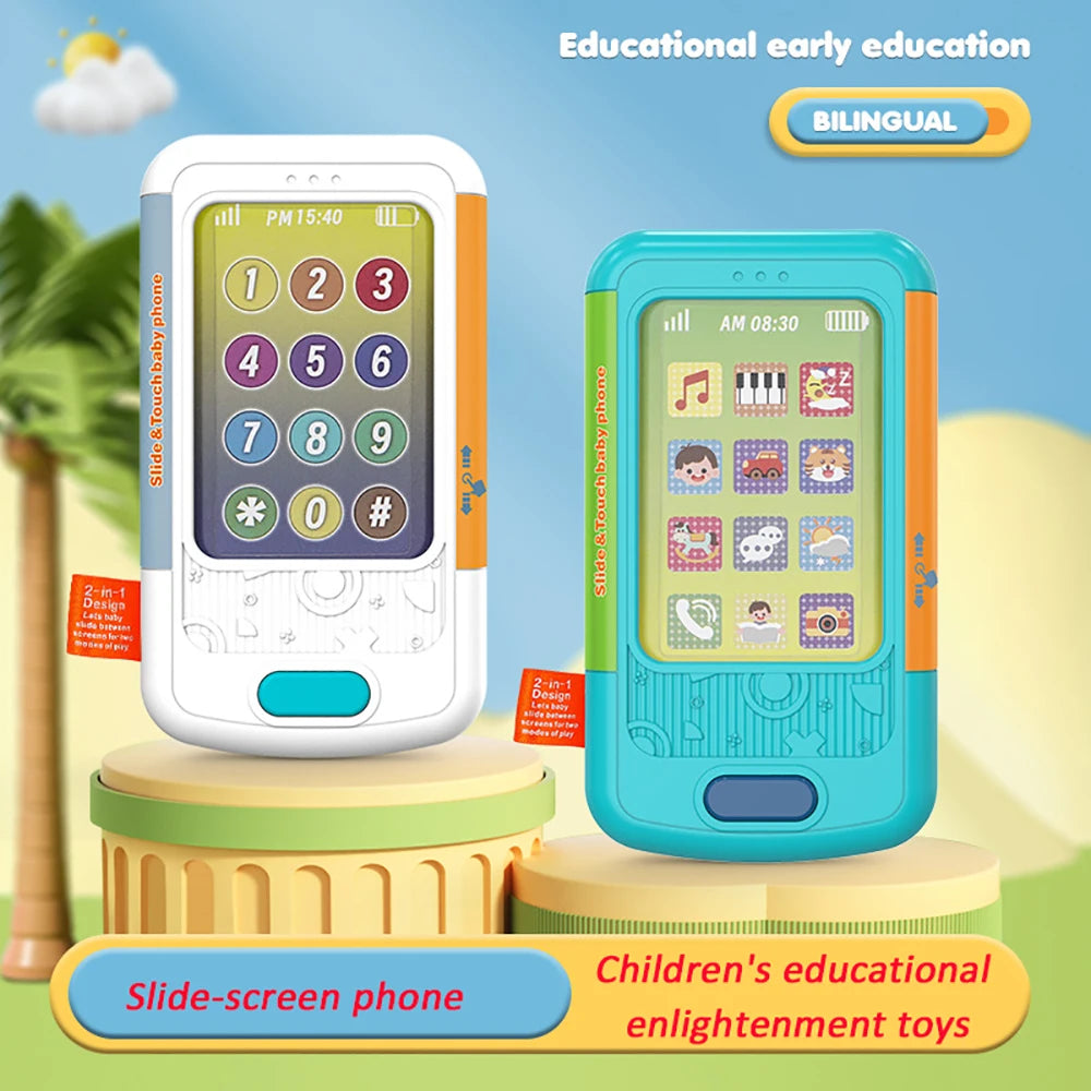 Kids Touch Screen Smart Mobile Phone Toys Enlightenment Early Education