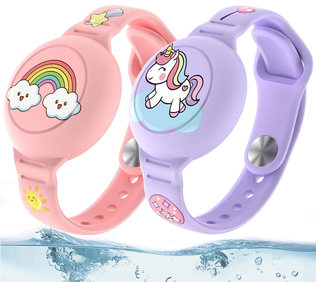 Airtag Bracelet For Kids Air Tag Watch Holder Wristband Waterproof