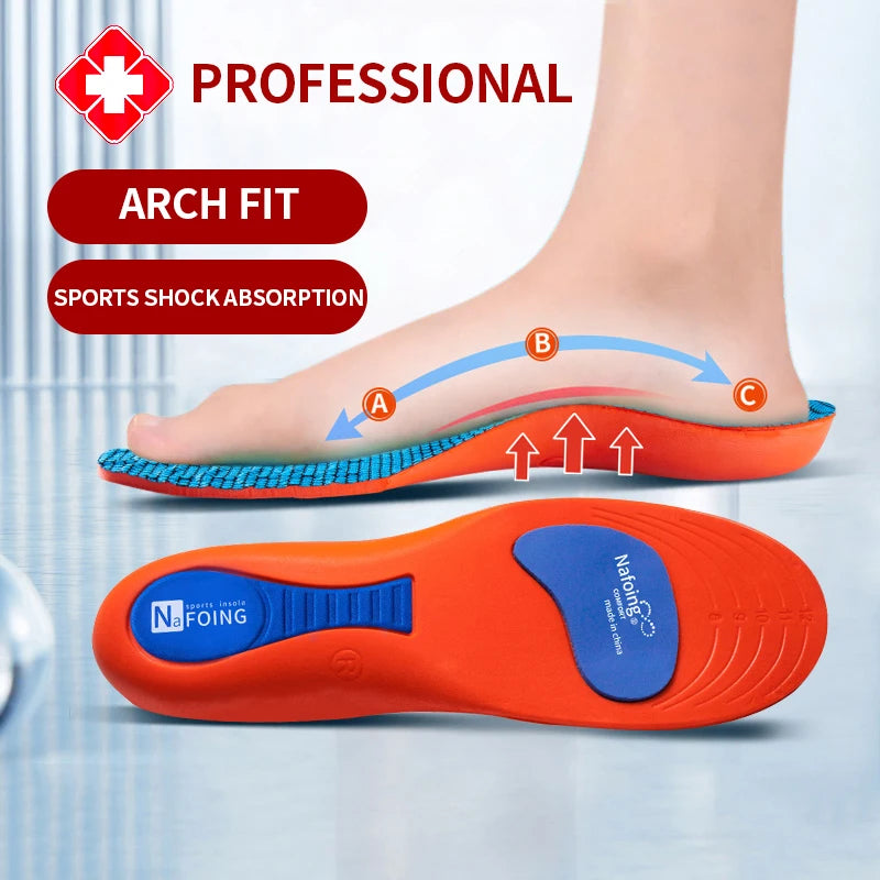 Arch-Support Shoe Insoles