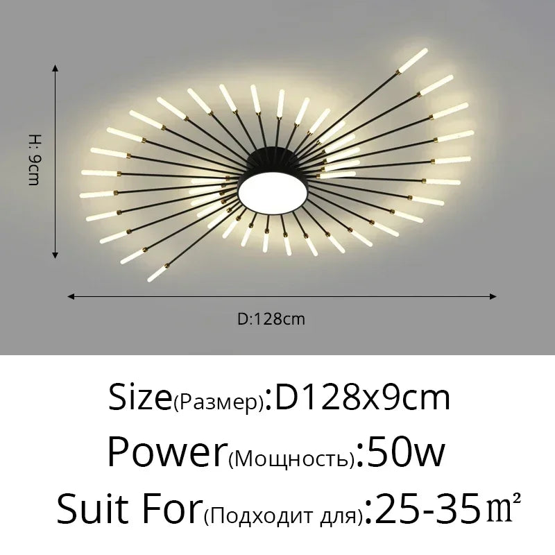 Nordic Minimalist Round LED Ceiling Chandelier Lamps Living Gold Pendant Light Bedroom LED Hanging Lamps Kitchen Home Decoration