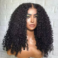 Kinky Curly Wigs 13x6 HD Lace Frontal Wig Glueless Human Hair 4C Afro