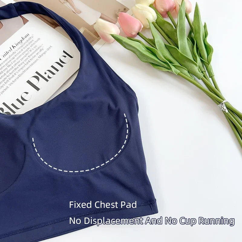 Women's Sleeveless Workout Crop Top