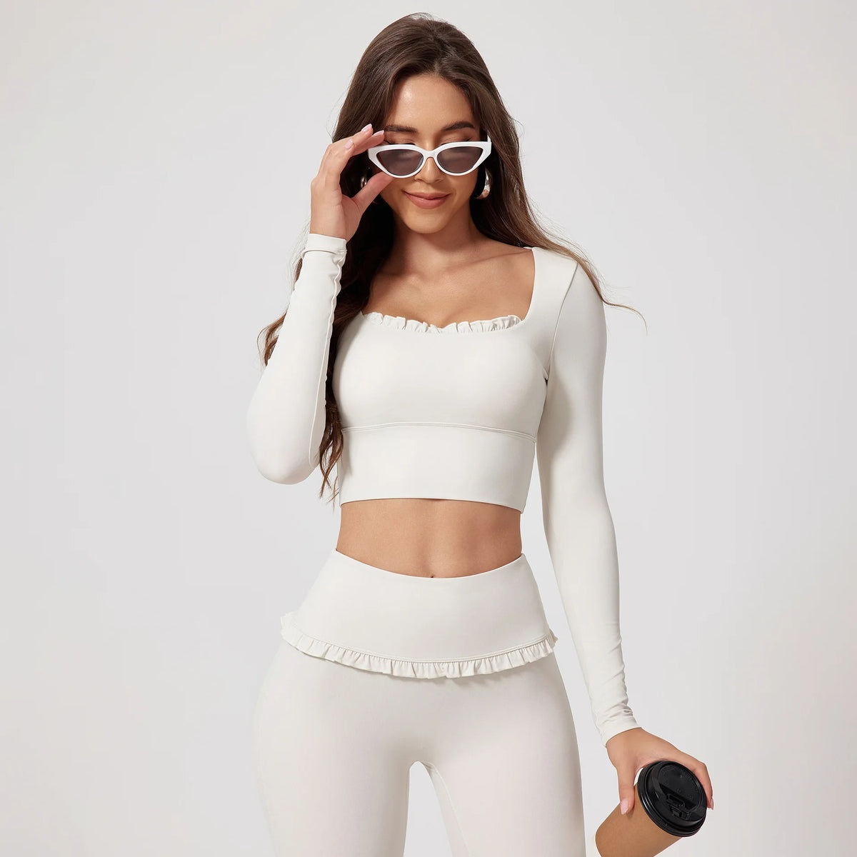 Women's Sleeveless Workout Crop Top