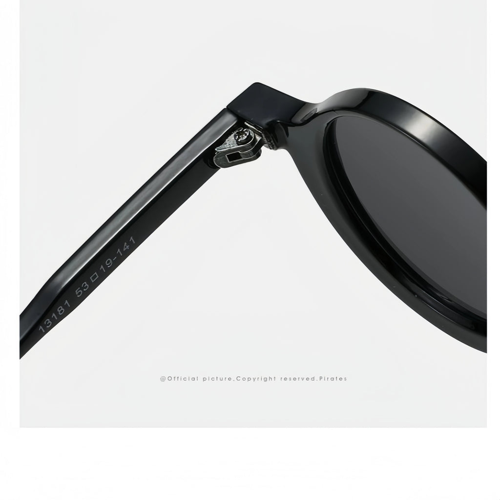 Retro Small-Frame Round Sunglasses