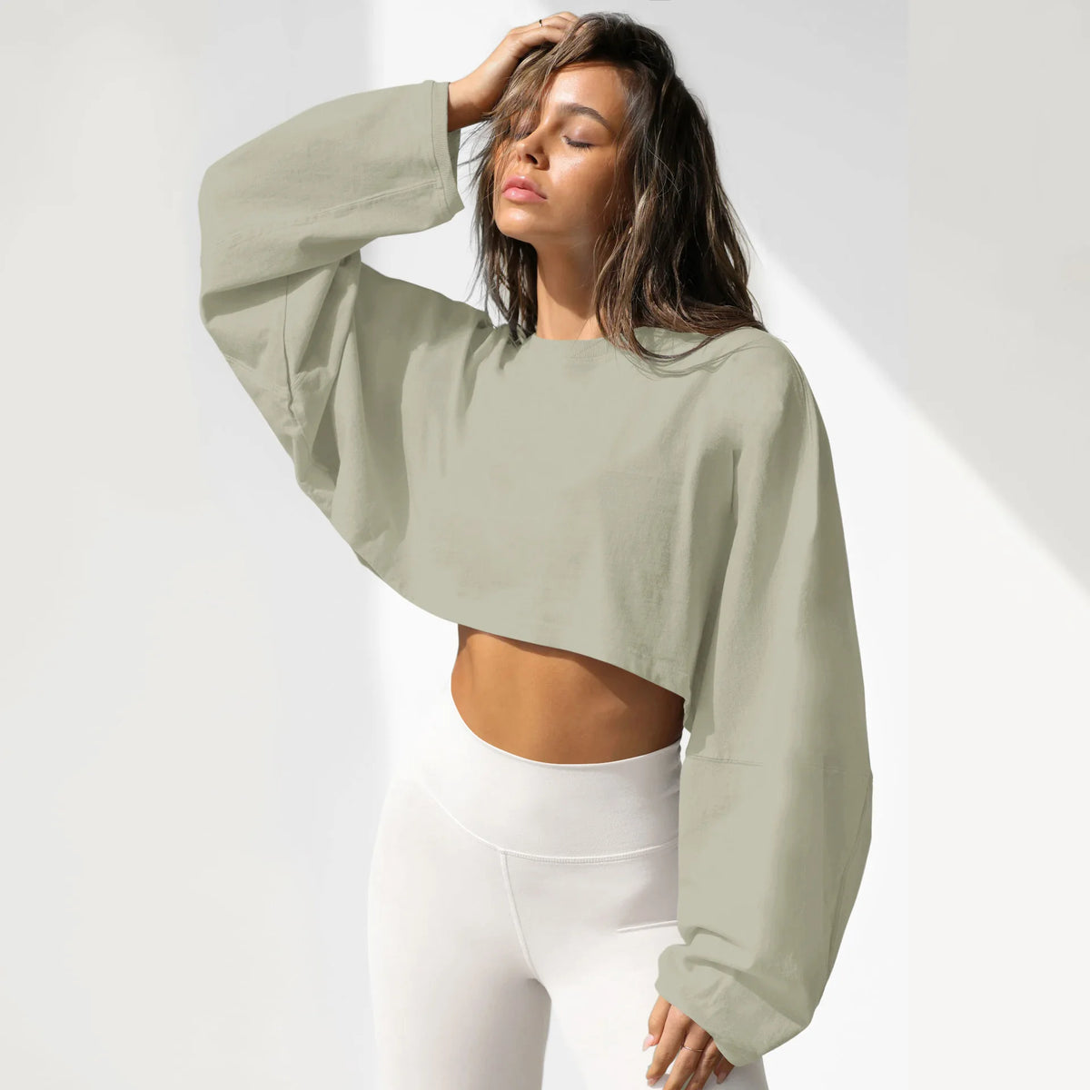 Women's Sleeveless Workout Crop Top