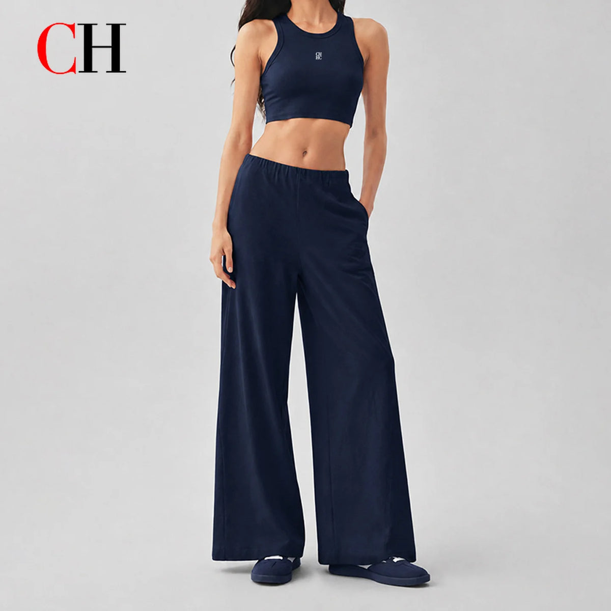 Women's Sleeveless Workout Crop Top