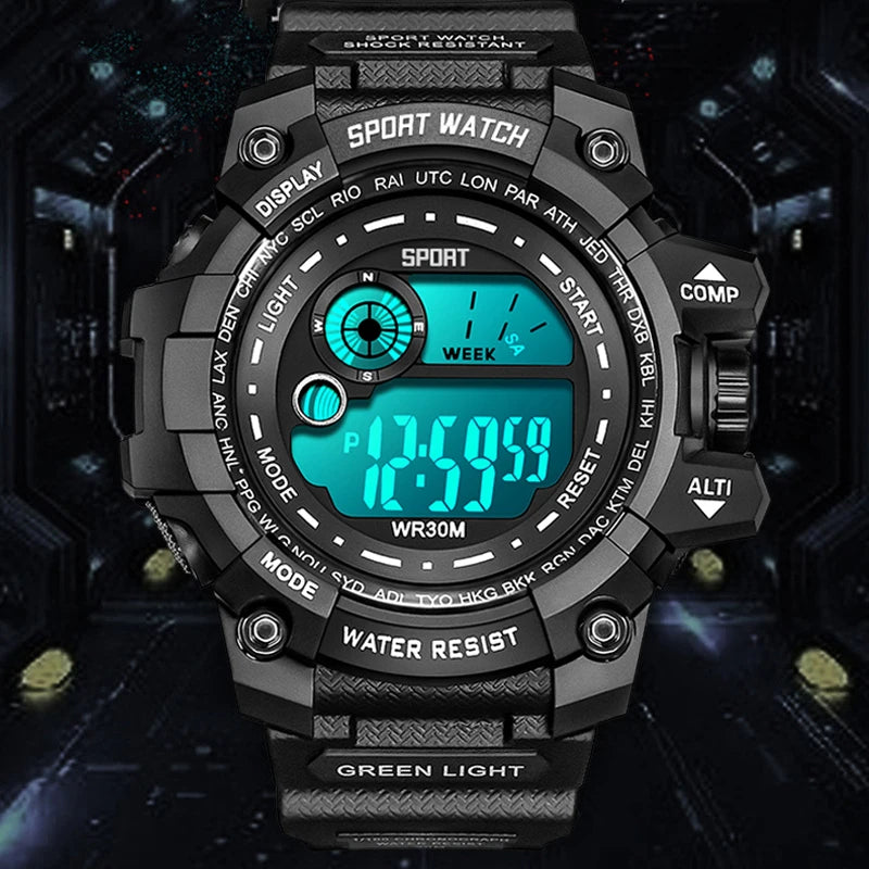 Men's LED Digital Sport Watch