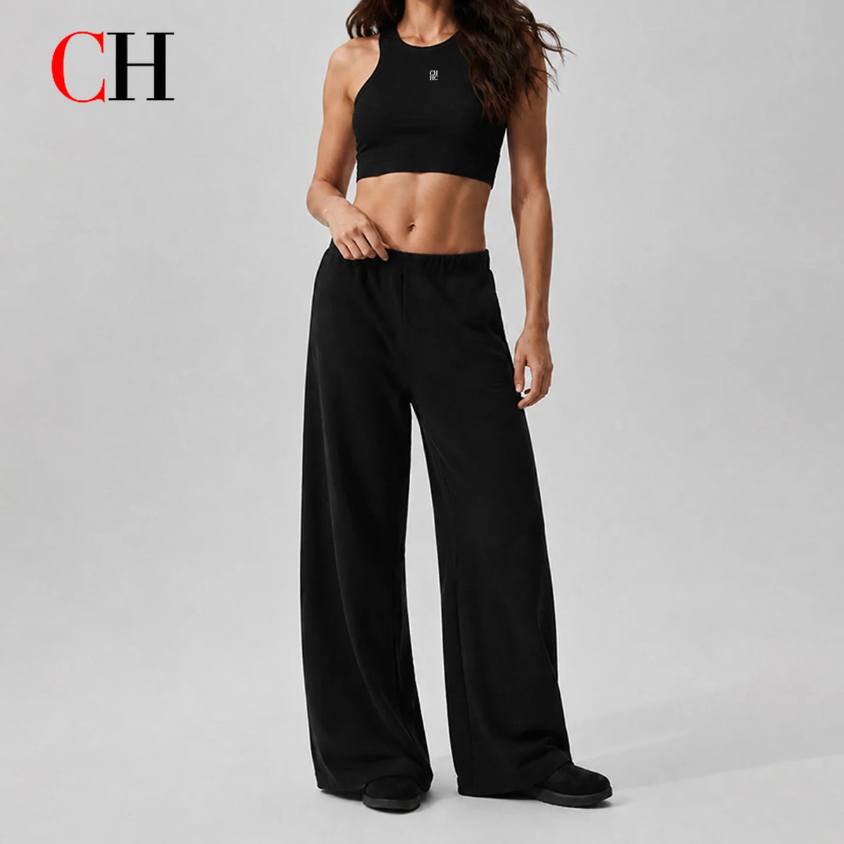 Women's Sleeveless Workout Crop Top