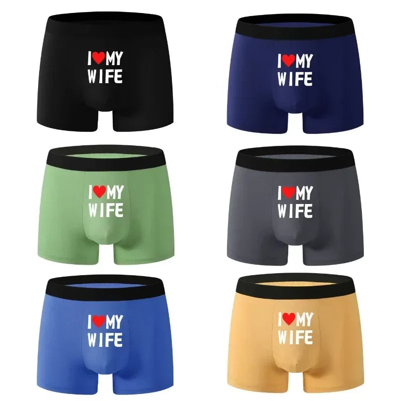 Men's 'I Love My Wife' Boxer Shorts