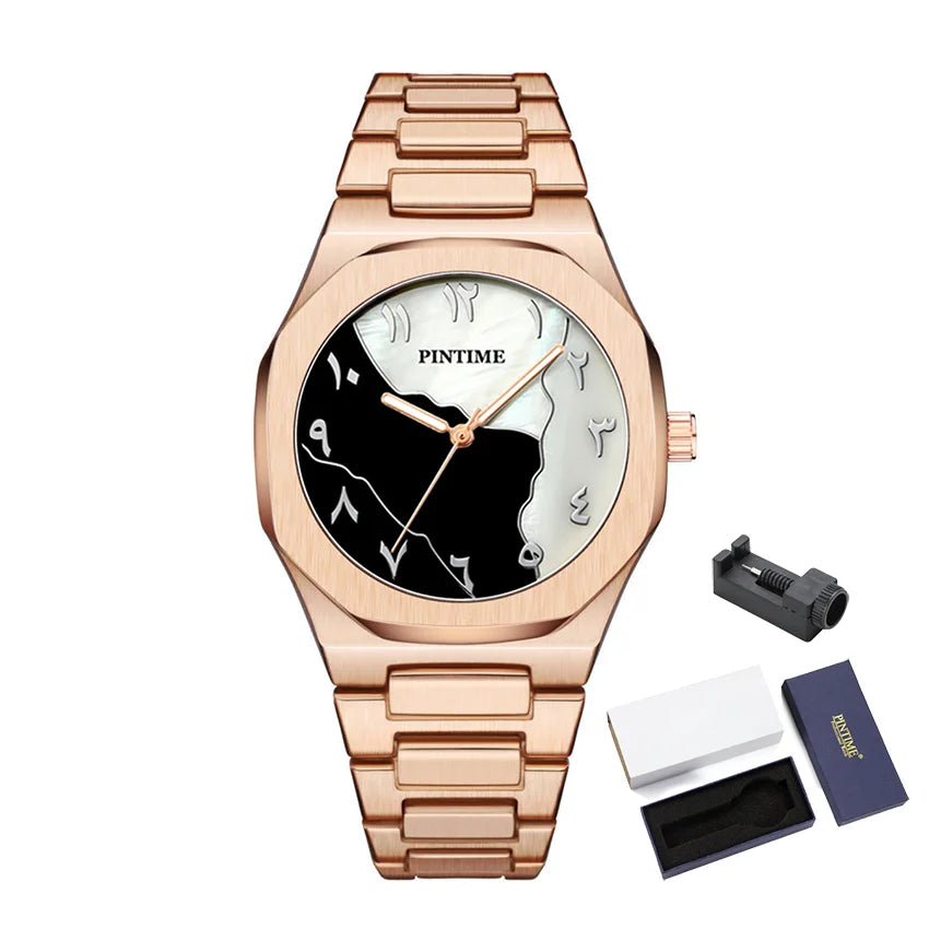 Watches for Men, Luxury Quartz Analog Watch with Date Waterproof Fashion Business Wristwatch Dress Classic Man Watch Luminous