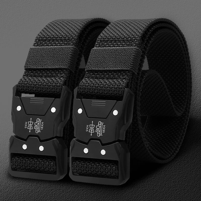 Tactical Waist Belt - Durable Automatic Buckle, Perfect For Outdoor