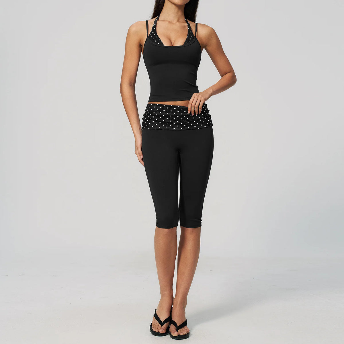 Women's Sleeveless Workout Crop Top