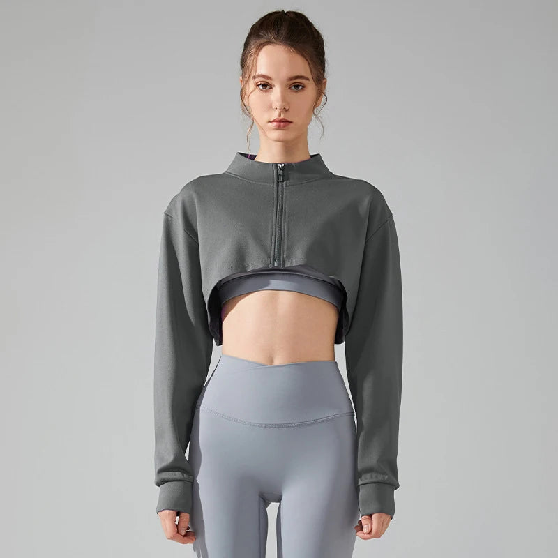 Women's Sleeveless Workout Crop Top