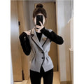 Elegant Knitted Waist-Cinching Vest Outerwear for Women Luxury Style Fashionable Top Women's Premium Feel Spring New Arrival