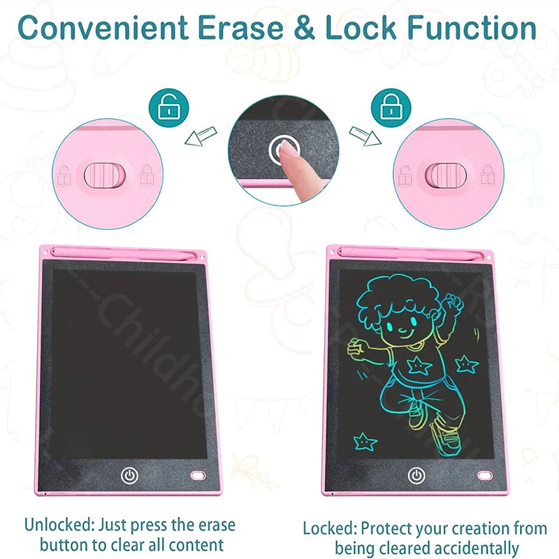 RSP 8.5 Inch LCD Writing Tablet Drawing Board Message Handwriting Pad