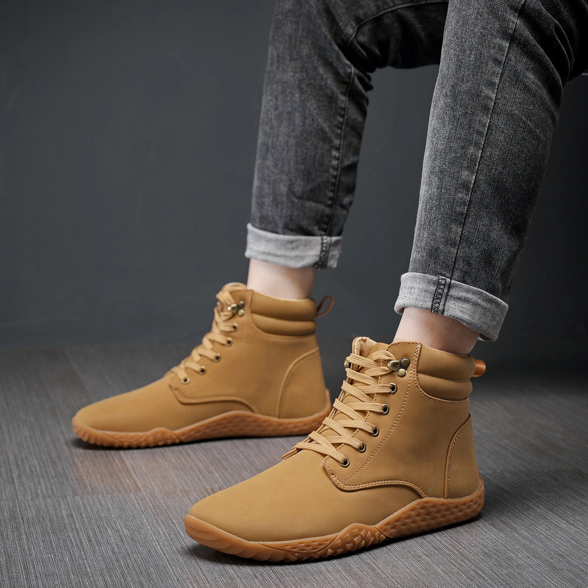 Men's Wide-Toe Minimalist Walking Shoes