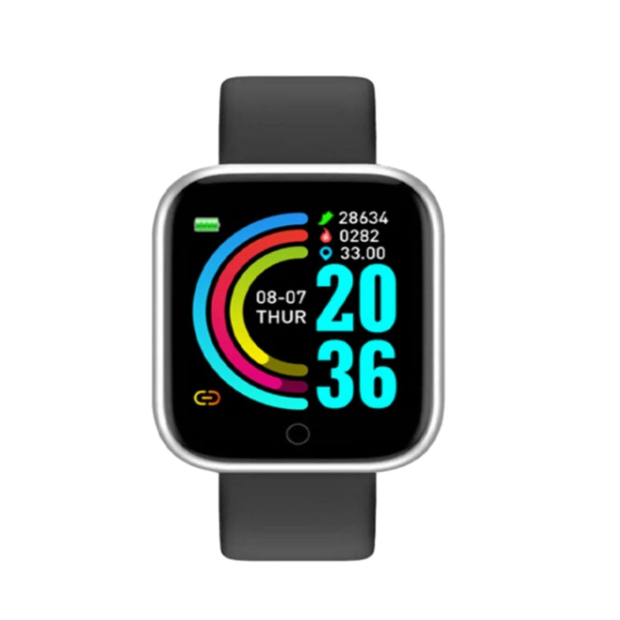 Unisex Bluetooth Fitness Smartwatch