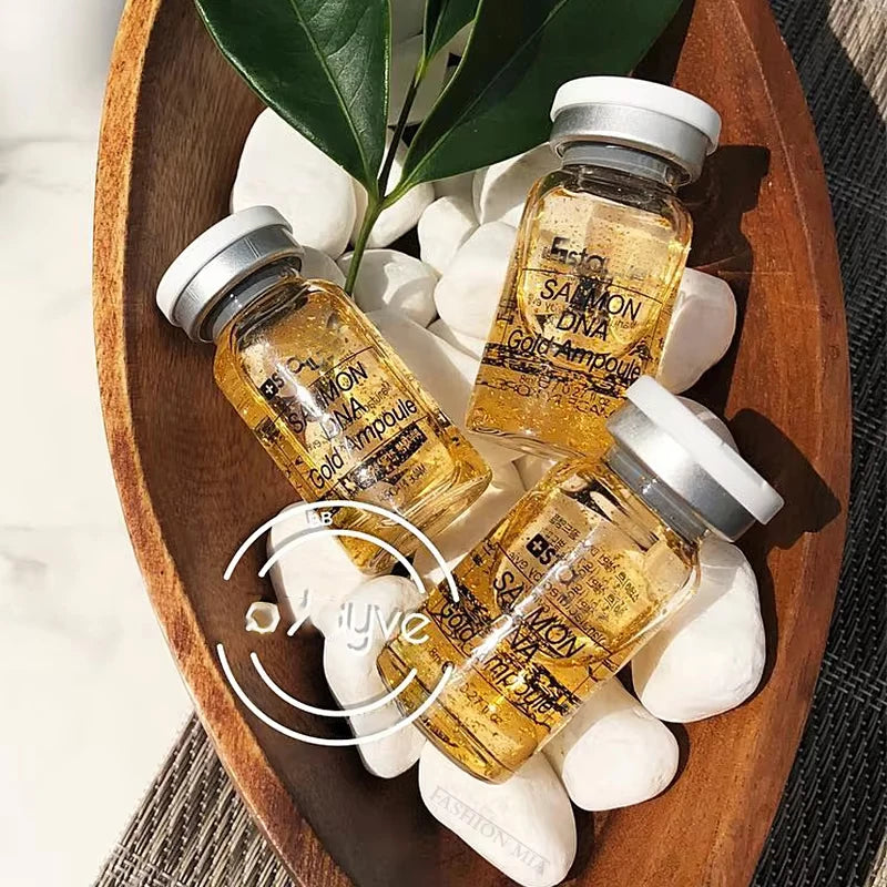 Korea 8ml Salmon DNA Gold Skin Booster Essence BB Cream Kit Moisturizing