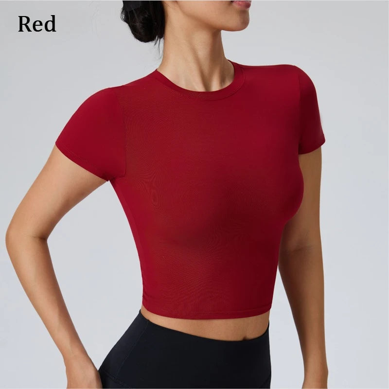 Women's Sleeveless Workout Crop Top