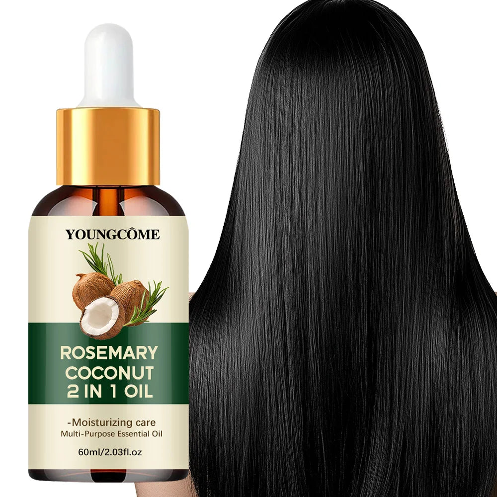 Rosemary Oil Hair Essential Coconut Oil Improve Hair Loss And Nourishes